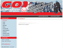 Tablet Screenshot of goski.cz